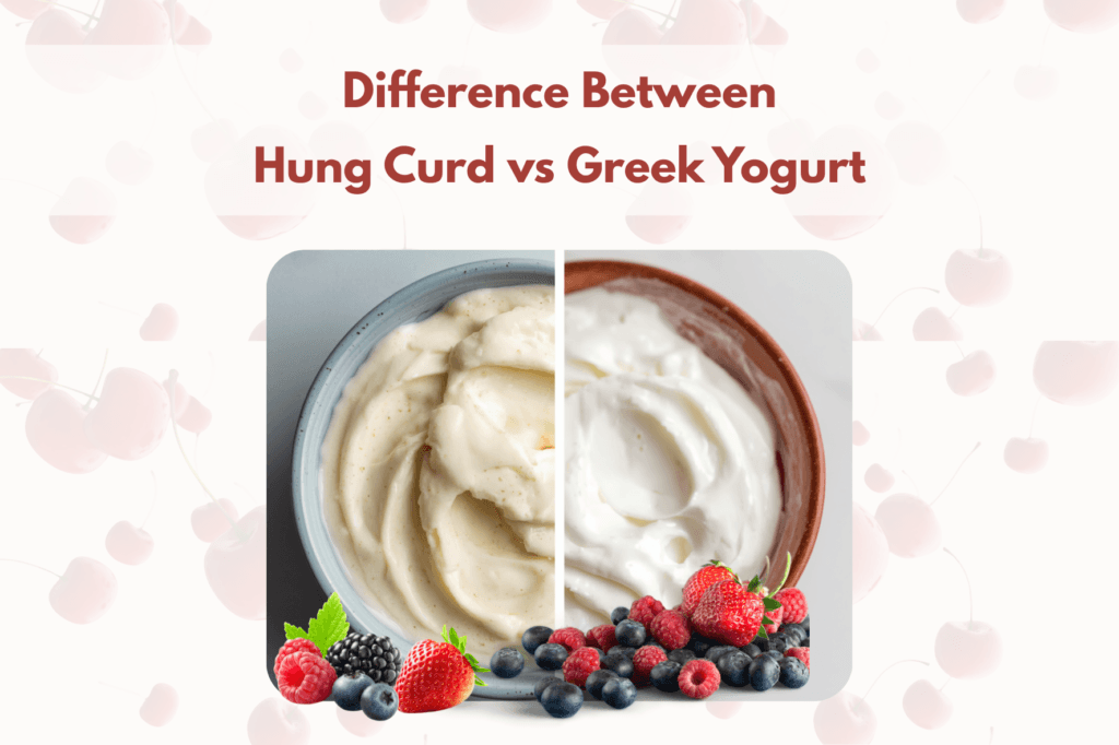 difference between hung curd and greek yogurt